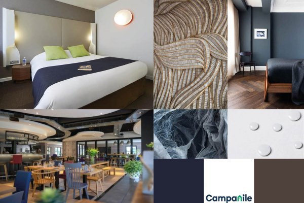 Campanile moodboard bedrijfskleding Campanile moodboard bedrijfskleding