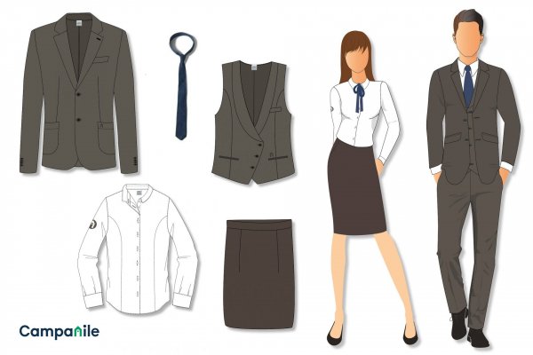 Schetsen hotel bedrijfskleding Moodboard hotel bedrijfskleding 2